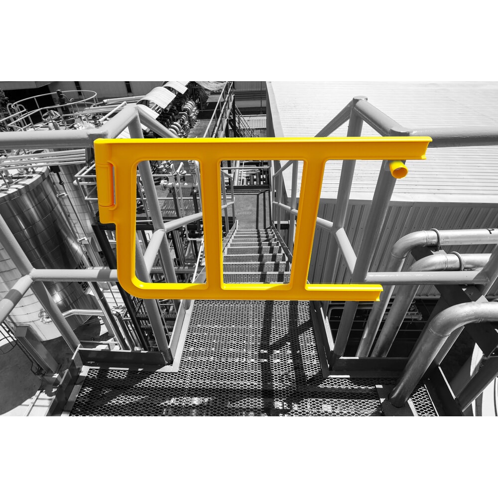 Productafbeelding nr. 2: Veiligheidsdeur voor veiligheidshek BOPLAN® Double Axes Gate®, voor binnen en buiten, voor 1.130 mm deuropening