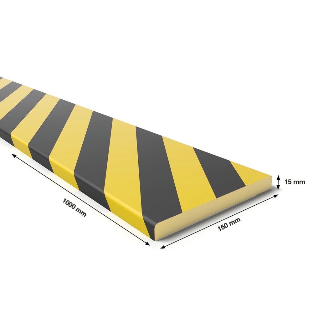 Productafbeelding nr. 2: Stootbescherming BOPLAN® Teddy Pro® FL150 voor binnenoppervlakken, zelfklevend, rechthoekig, hxl 15 x 1.000 mm