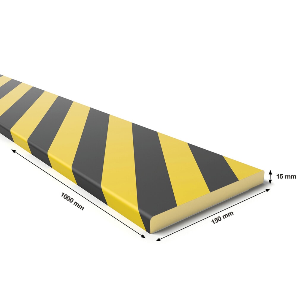 Stootbescherming BOPLAN® Teddy Pro® FL150 voor binnenoppervlakken, zelfklevend, rechthoekig, hxl 15 x 1.000 mm Productafbeelding nr. 3: Stootbescherming BOPLAN® Teddy Pro® FL150 voor binnenoppervlakken, zelfklevend, rechthoekig, hxl 15 x 1.000 mm