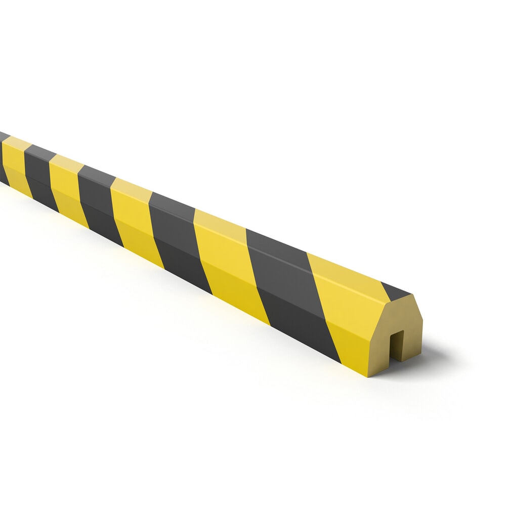 Product afbeelding: Stootbescherming BOPLAN® Teddy Pro® VU19 voor randen, voor binnen, zelfklevend, trapeziumvormig, hxl 36 x 1.000 mm