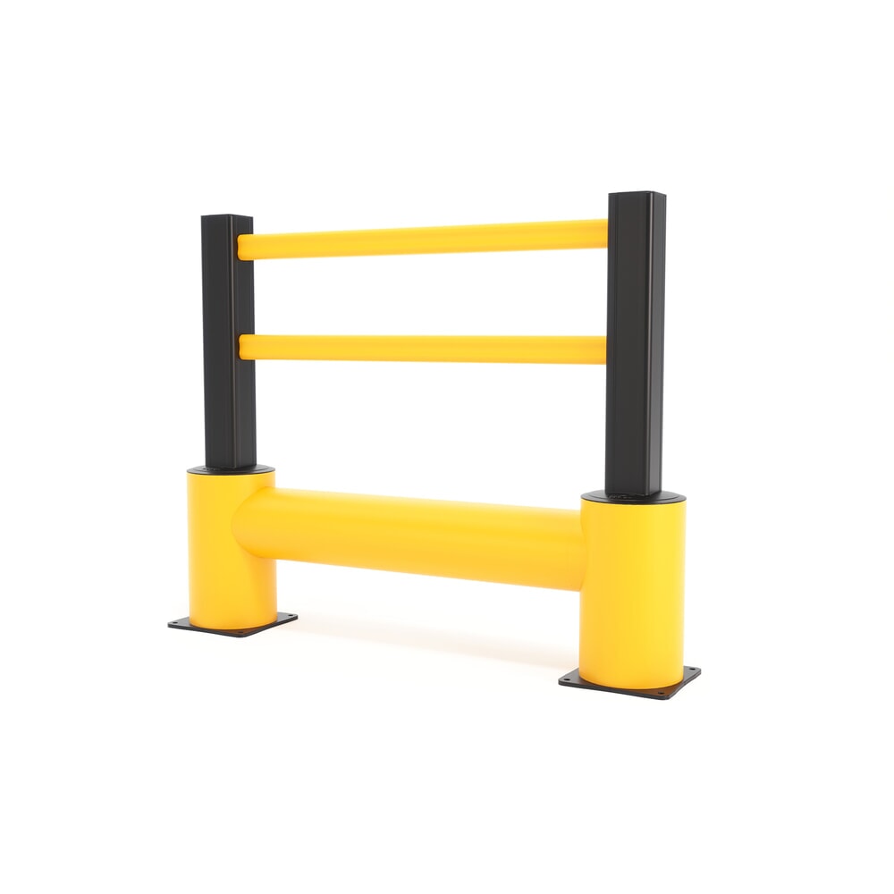 Product afbeelding: Veiligheidshek BOPLAN® TB 400 Plus, voor binnen, hxl 1.150 1.450 mm