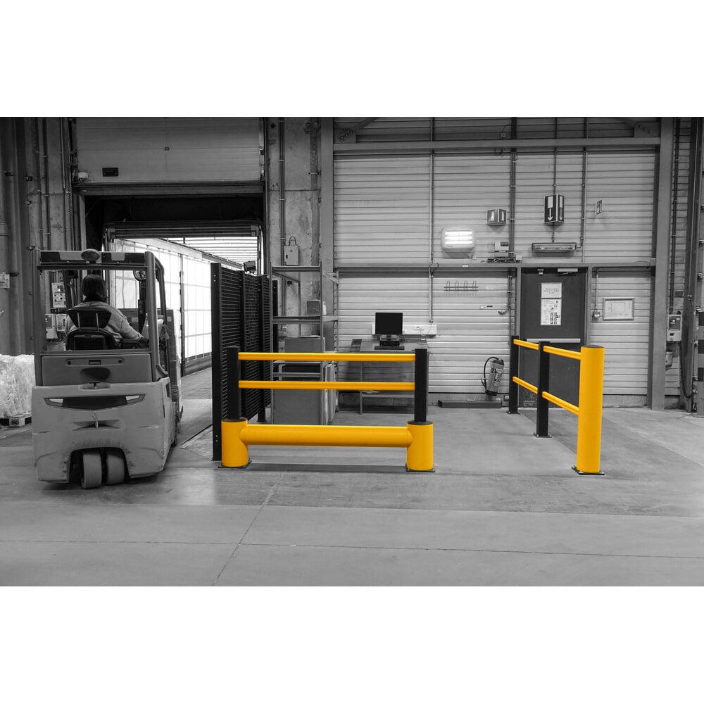 Productafbeelding nr. 3: Veiligheidshek BOPLAN® TB 400 Plus, voor binnen, hxl 1.150 1.450 mm