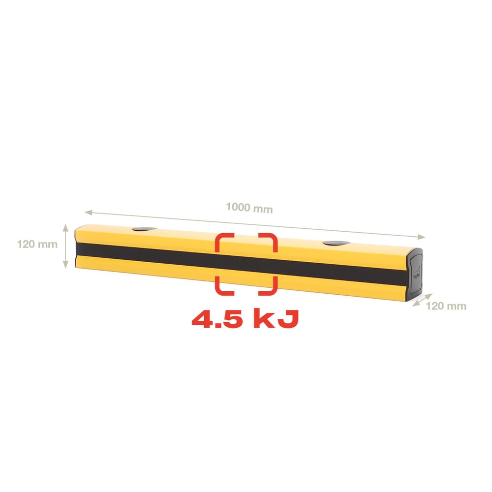 Productafbeelding nr. 2: Stootbalk BOPLAN® Flex Impact® FLIP120L, voor binnen en buiten