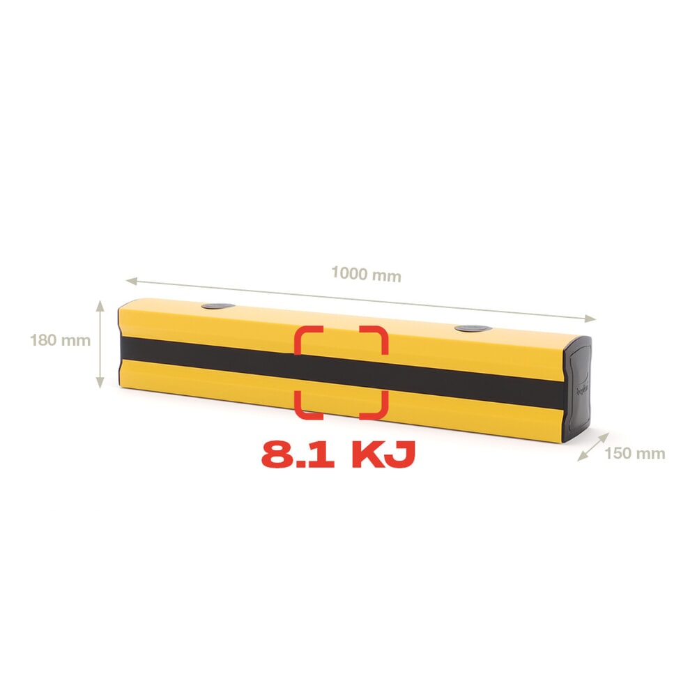 Productafbeelding nr. 2: Stootbalk BOPLAN® Flex Impact® FLIP180B, voor binnen en buiten