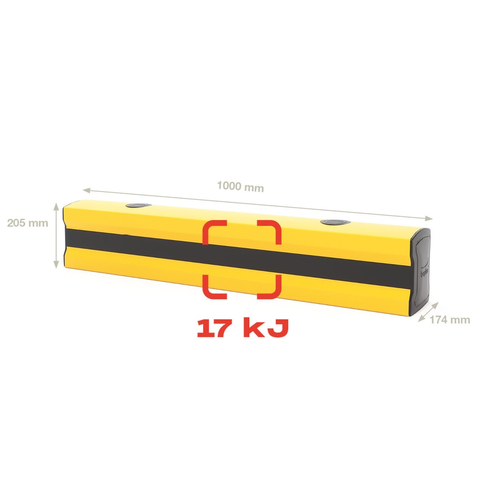 Productafbeelding nr. 2: Stootbalk BOPLAN® Flex Impact® FLIP200F, voor binnen en buiten
