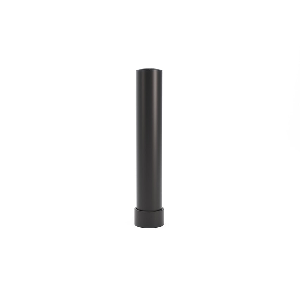 Product afbeelding: Beschermpaal BOPLAN® Flex Impact® BO125L EV voor de bescherming van laadstations, voor binnen en buiten, hoogte 750 mm, verzinkte grondplaat, zwart