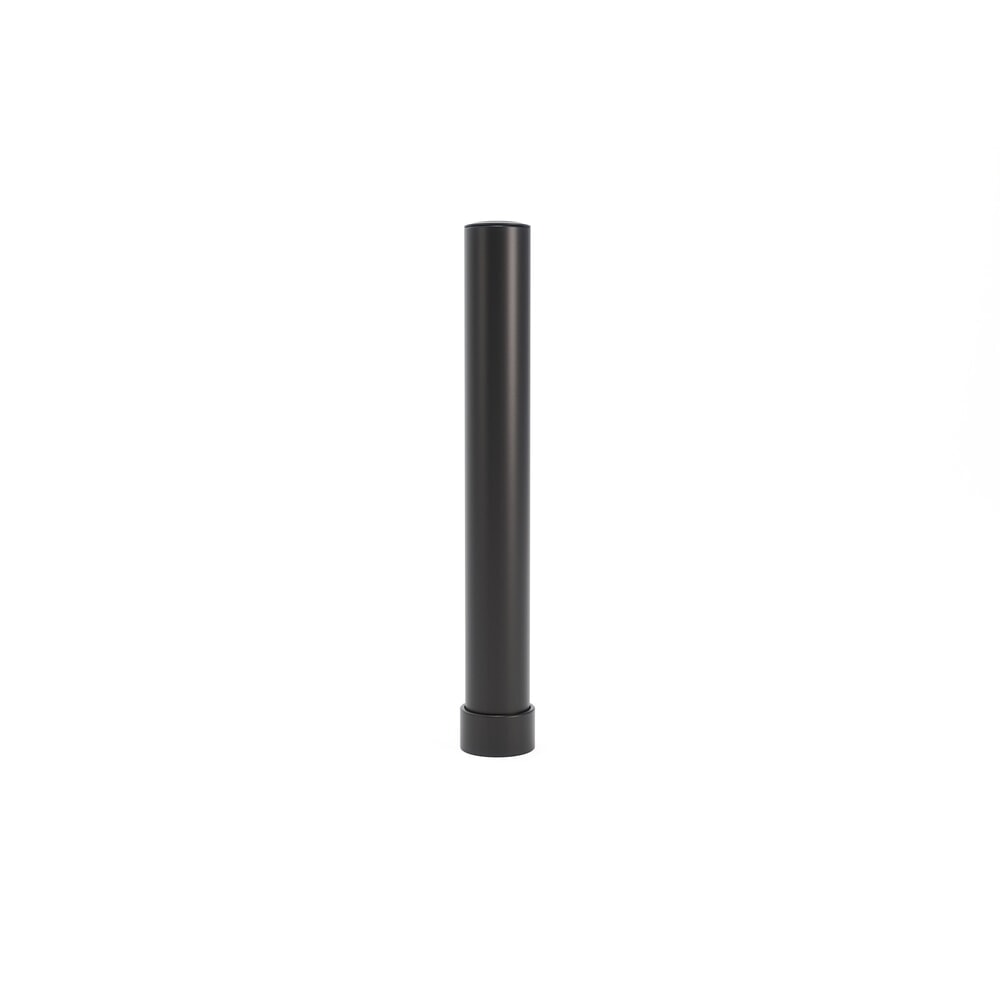 Product afbeelding: Beschermpaal BOPLAN® Flex Impact® BO125L EV voor de bescherming van laadstations, voor binnen en buiten, hoogte 1.000 mm, verzinkte grondplaat, zwart