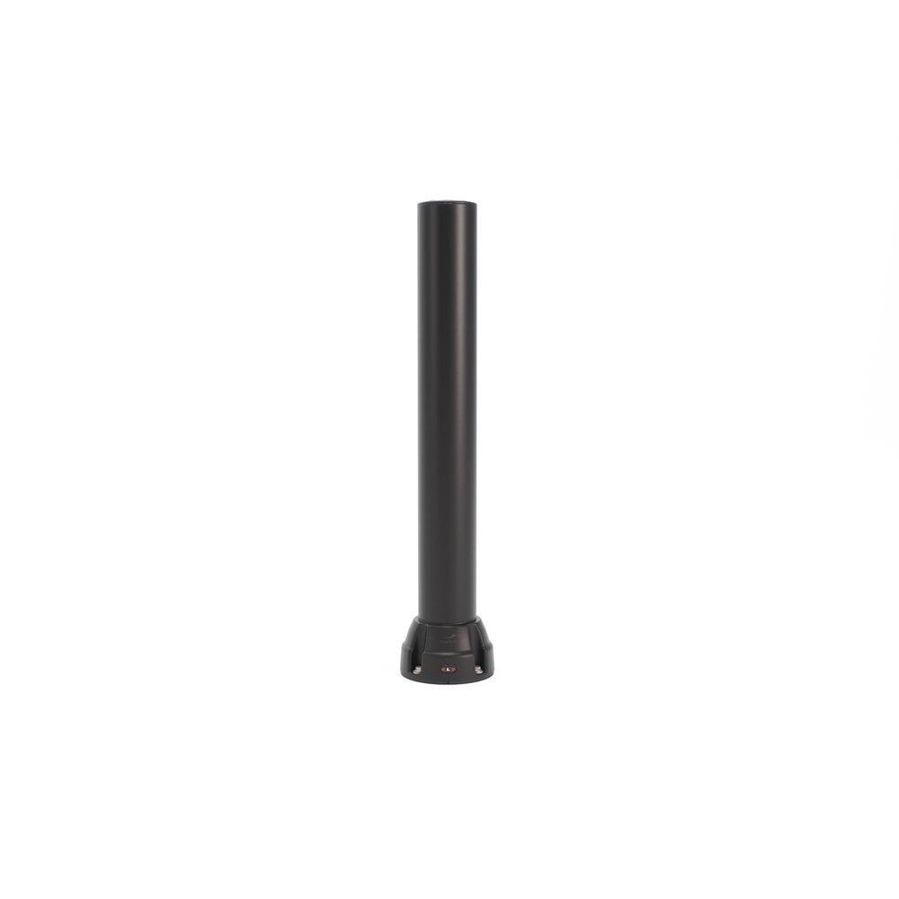 Productafbeelding nr. 1: Beschermpaal BOPLAN® Flex Impact® BO125L, voor binnen en buiten, hoogte 1.000 mm, verzinkte grondplaat, zwart