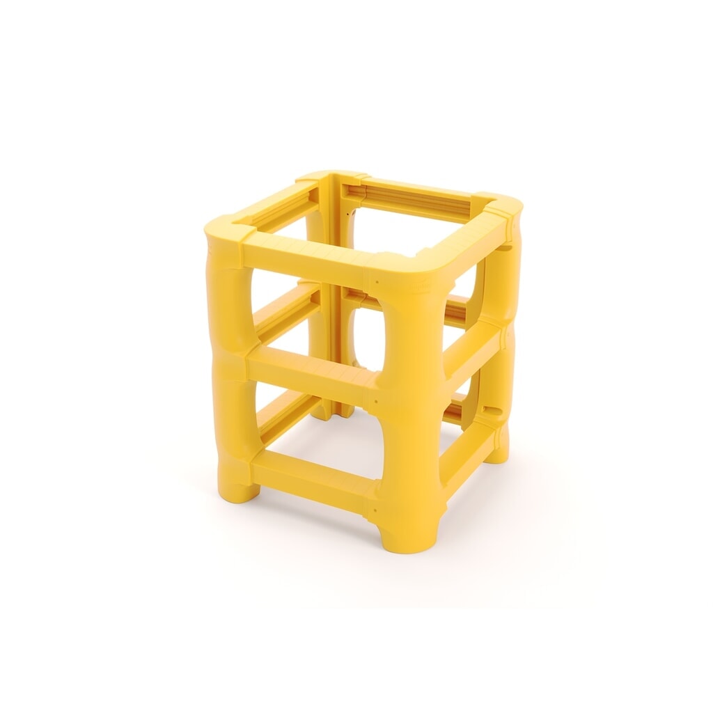 Product afbeelding: Aanrijbescherming voor pilaren BOPLAN® CP Universal, op maat te snijden, hoogte 1.100 mm, voor pilaaromafmetingen (bxd) 700 x 700 mm.