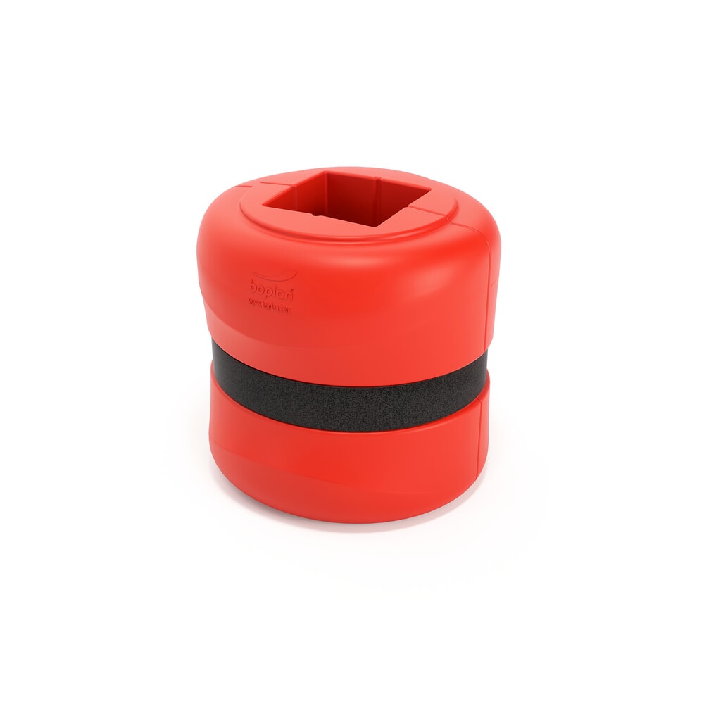 Productafbeelding nr. 1: Aanrijbescherming voor pilaren BOPLAN® Flex Impact® KP Protector, hoogte 500 mm, voor pilaarafmetingen (bxd) 200 x 200 mm, rood