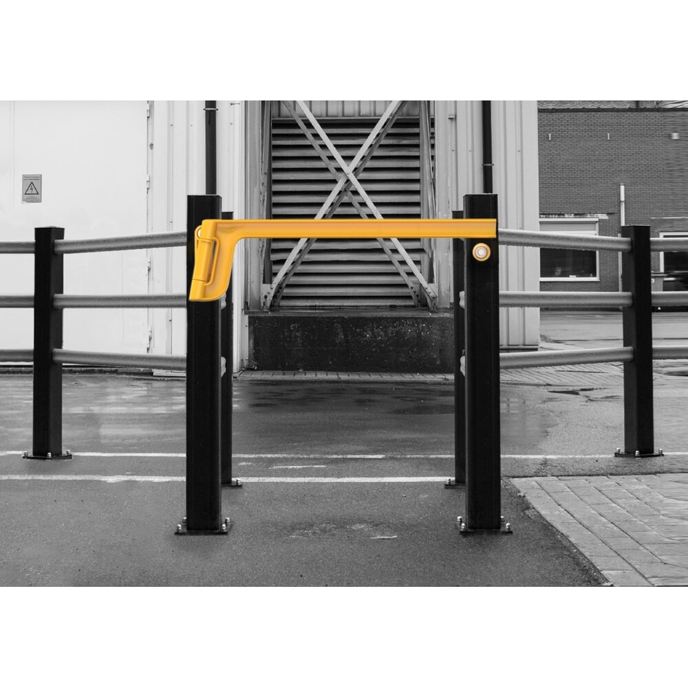 Productafbeelding nr. 2: Veiligheidsdeur voor veiligheidshek BOPLAN® Single Axes Gate®, voor binnen en buiten, voor 1.130 mm deuropening