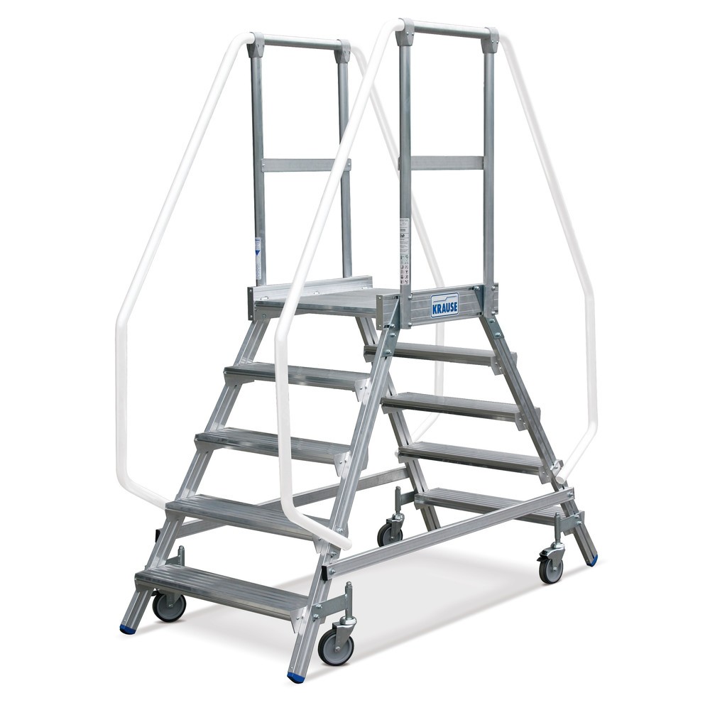 Product afbeelding: Bordestrap KRAUSE®, 2-zijdig, verrijdbaar, stahoogte 0,95 m