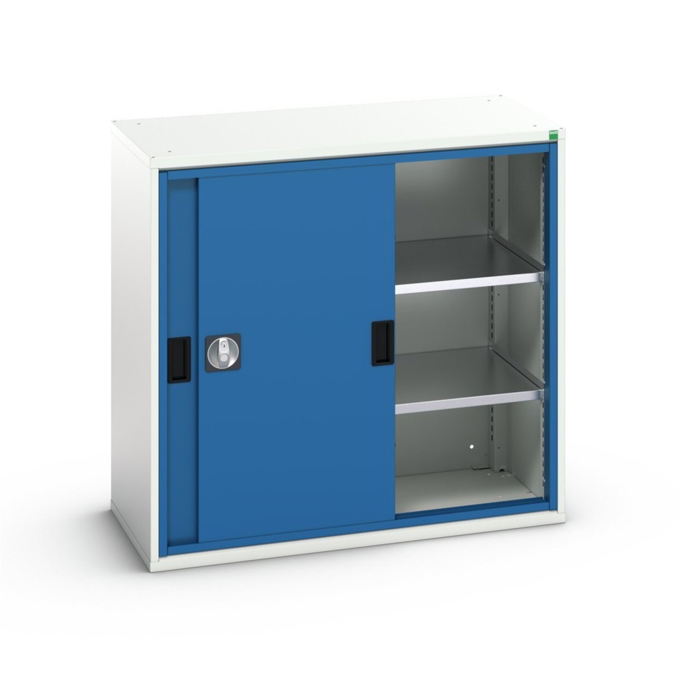 Productafbeelding nr. 1: bott verso schuifdeurkast, met 2 legborden, B x D x H: 1.050 x 550 x 1.000 mm