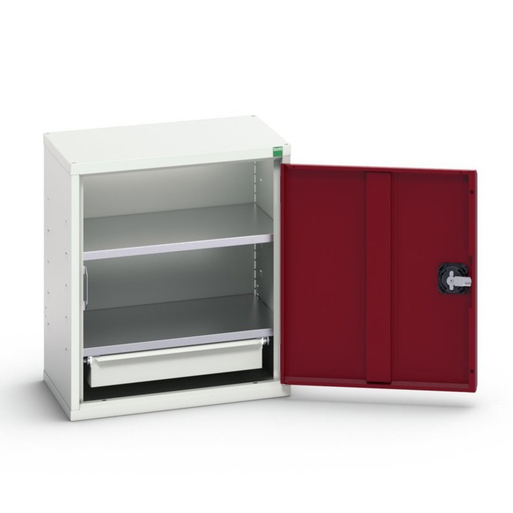 Product afbeelding: bott verso Economy kast, met 2 legborden en 1 lade, B x D x H: 525 x 350 x 600 mm