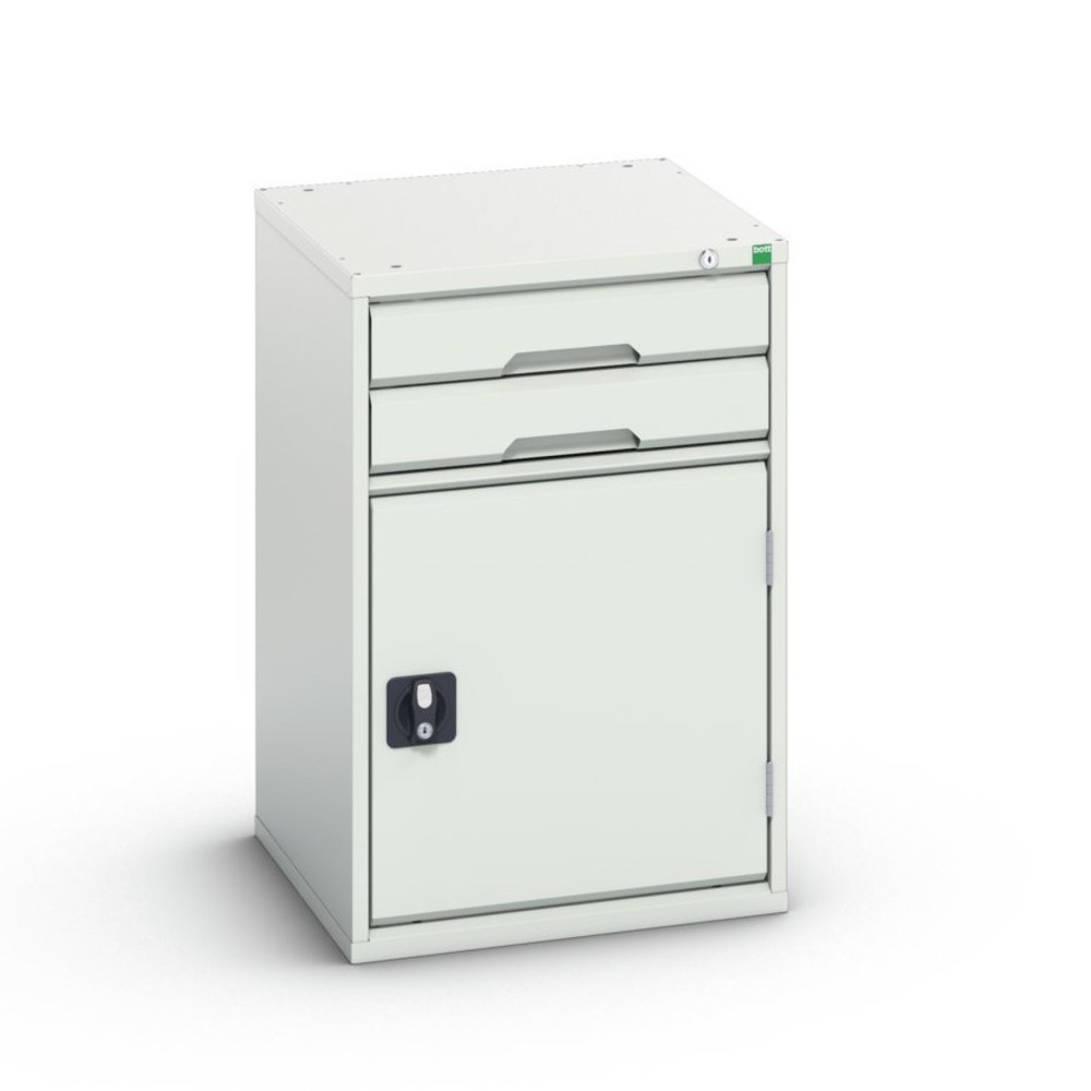 Product afbeelding: bott verso ladekast met draaideur, met 2 lades en legbord, B x D x H: 525 x 550 x 800 mm