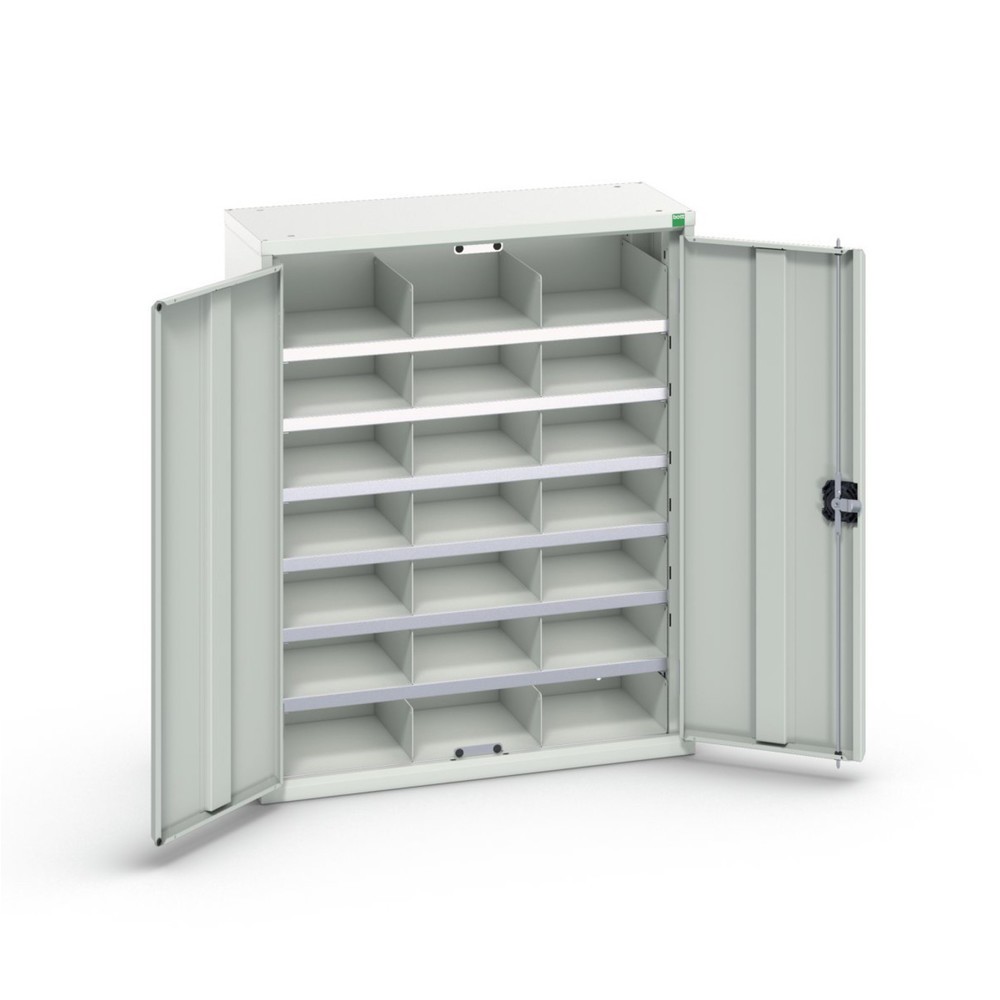 Product afbeelding: bott verso vakkenkast, met 21 compartimenten, B x D x H: 800 x 350 x 1.000 mm