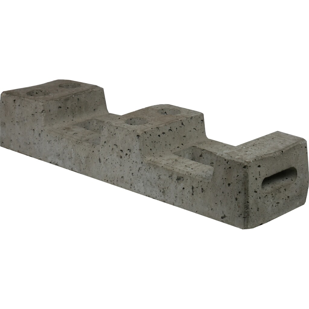 Product afbeelding: Bouwhekvoet Schake, beton, 4 gaten, 25 kg