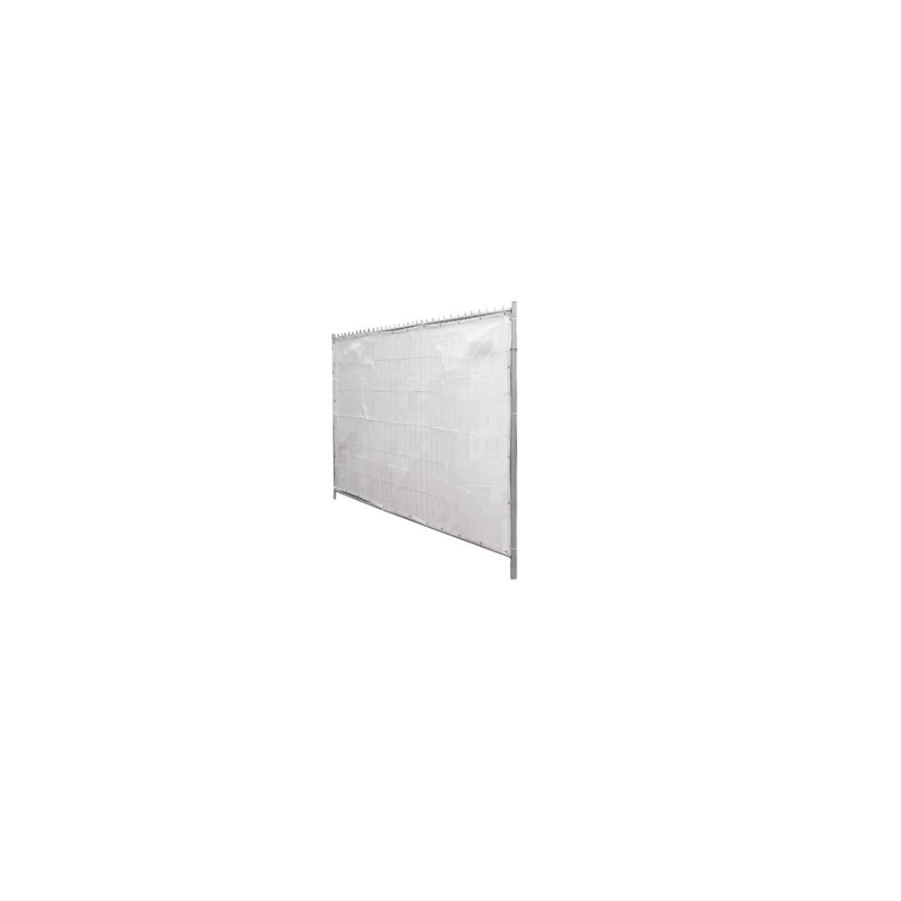 Product afbeelding: Bouwhekzeil Schake op rol, 20 m, wit