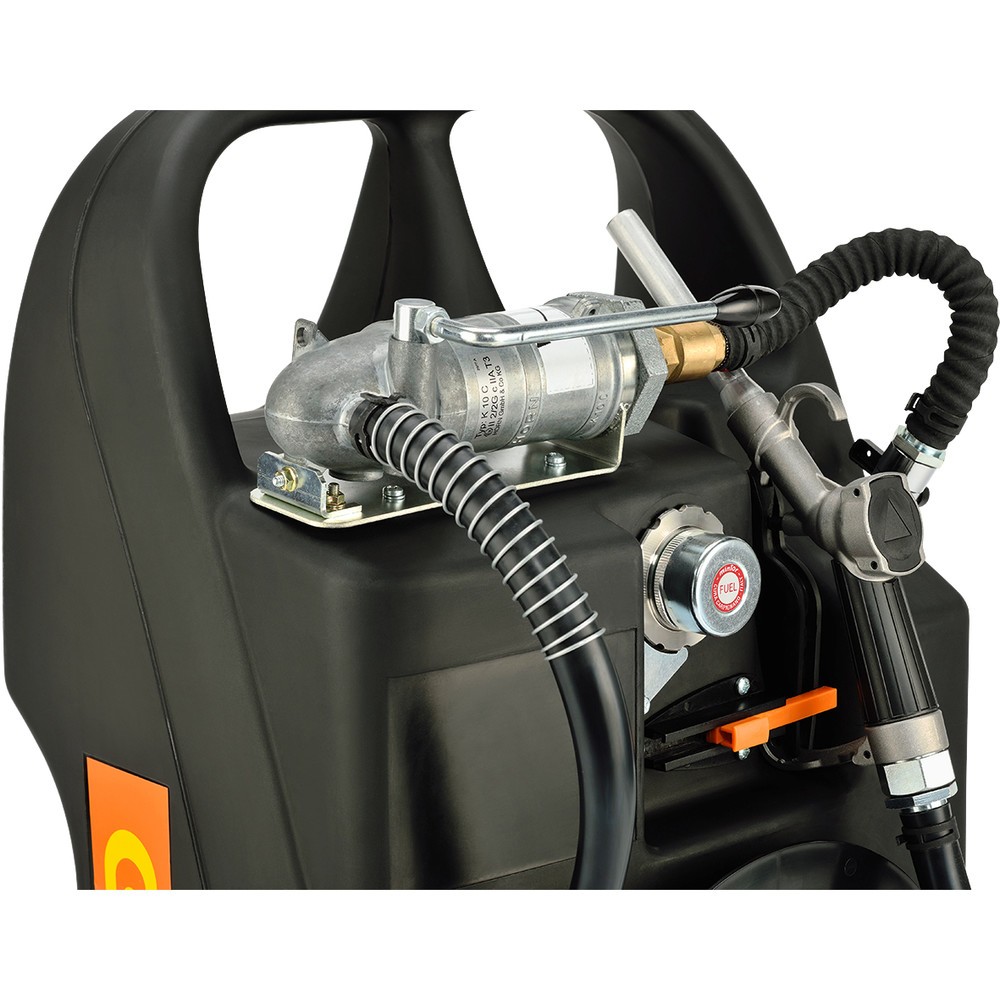 Productafbeelding nr. 2: Brandstoftrolley CEMO van PE, 60 l, met handpomp