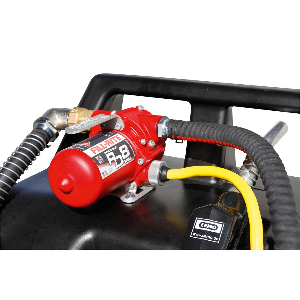 Productafbeelding nr. 2: Brandstoftrolley CEMO van PE, 60 l, met elektrische pomp