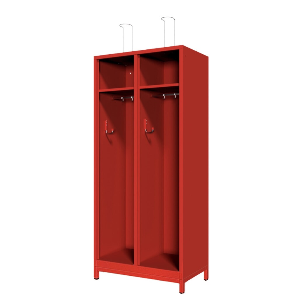 Brandweerkast PAVOY met poten, hxbxd 1.850 x 830 x 500 mm Product afbeelding: Brandweerkast PAVOY met poten, hxbxd 1.850 x 830 x 500 mm