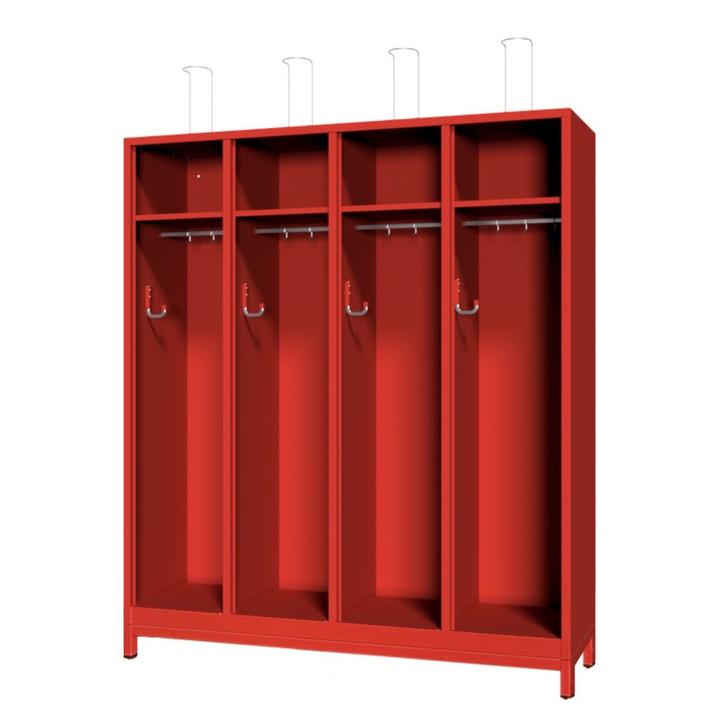 Productafbeelding nr. 1: Brandweerkast PAVOY met poten, hxbxd 1.850 x 1.630 x 500 mm