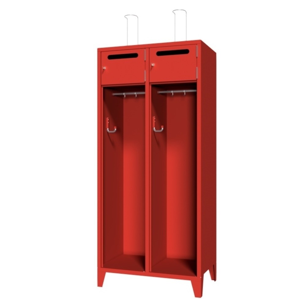 Productafbeelding nr. 2: Brandweerkast PAVOY met poten + inwerpgleuf, hxbxd 1.850 x 830 x 500 mm