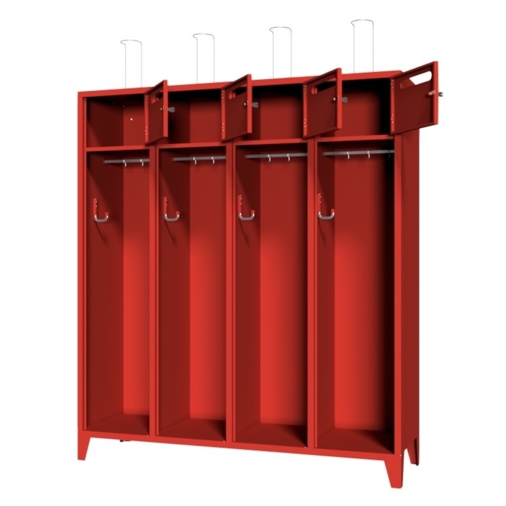 Productafbeelding nr. 2: Brandweerkast PAVOY met poten + inwerpgleuf, hxbxd 1.850 x 1.630 x 500 mm