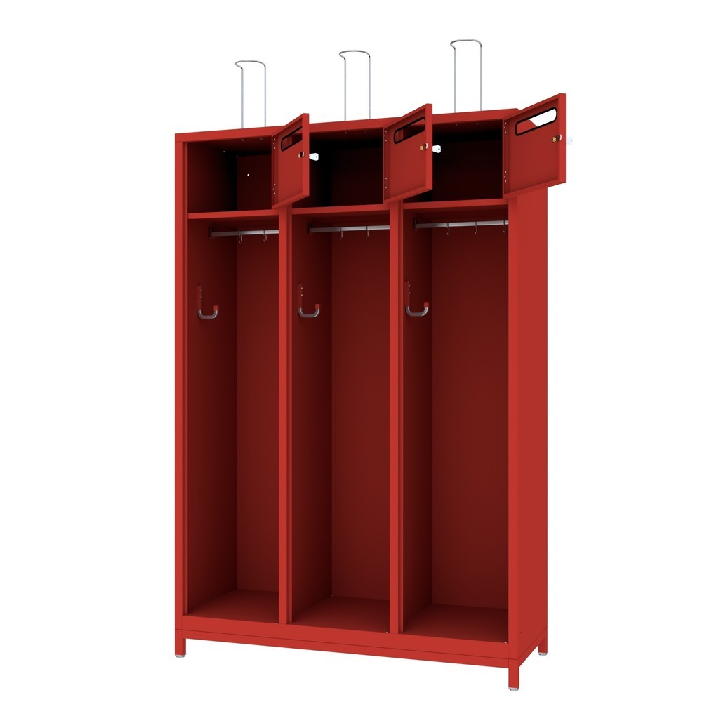 Productafbeelding nr. 2: Brandweerkast PAVOY met stelvoetjes + inwerpgleuf, h x b x d 1.850 x 1.230 x 500 mm