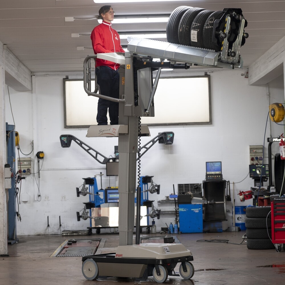 Productafbeelding nr. 7: Bravi® Platforms bandenorderpicker-personenlift Sprint TL