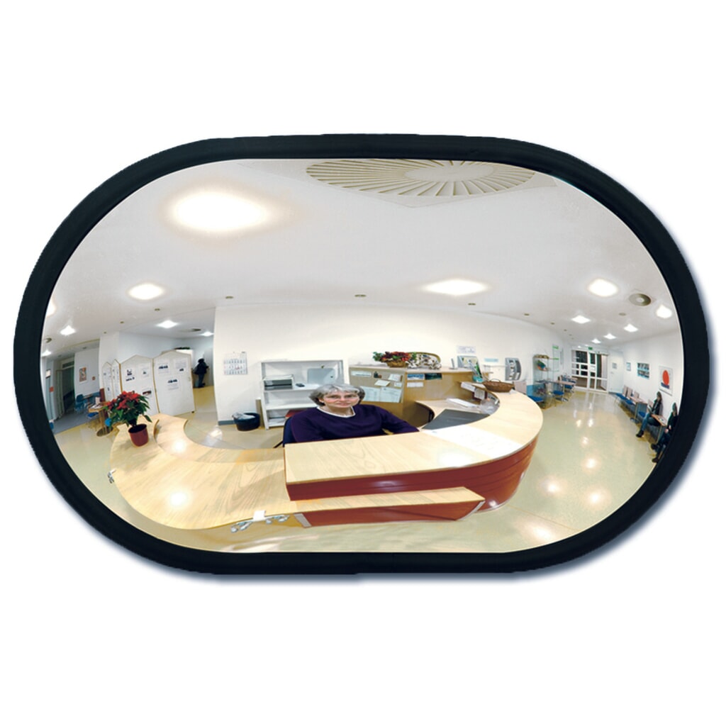 Breedhoekspiegel INDOOR, hxbxd 275 x 365 x 80 mm Product afbeelding: Breedhoekspiegel INDOOR, hxbxd 275 x 365 x 80 mm