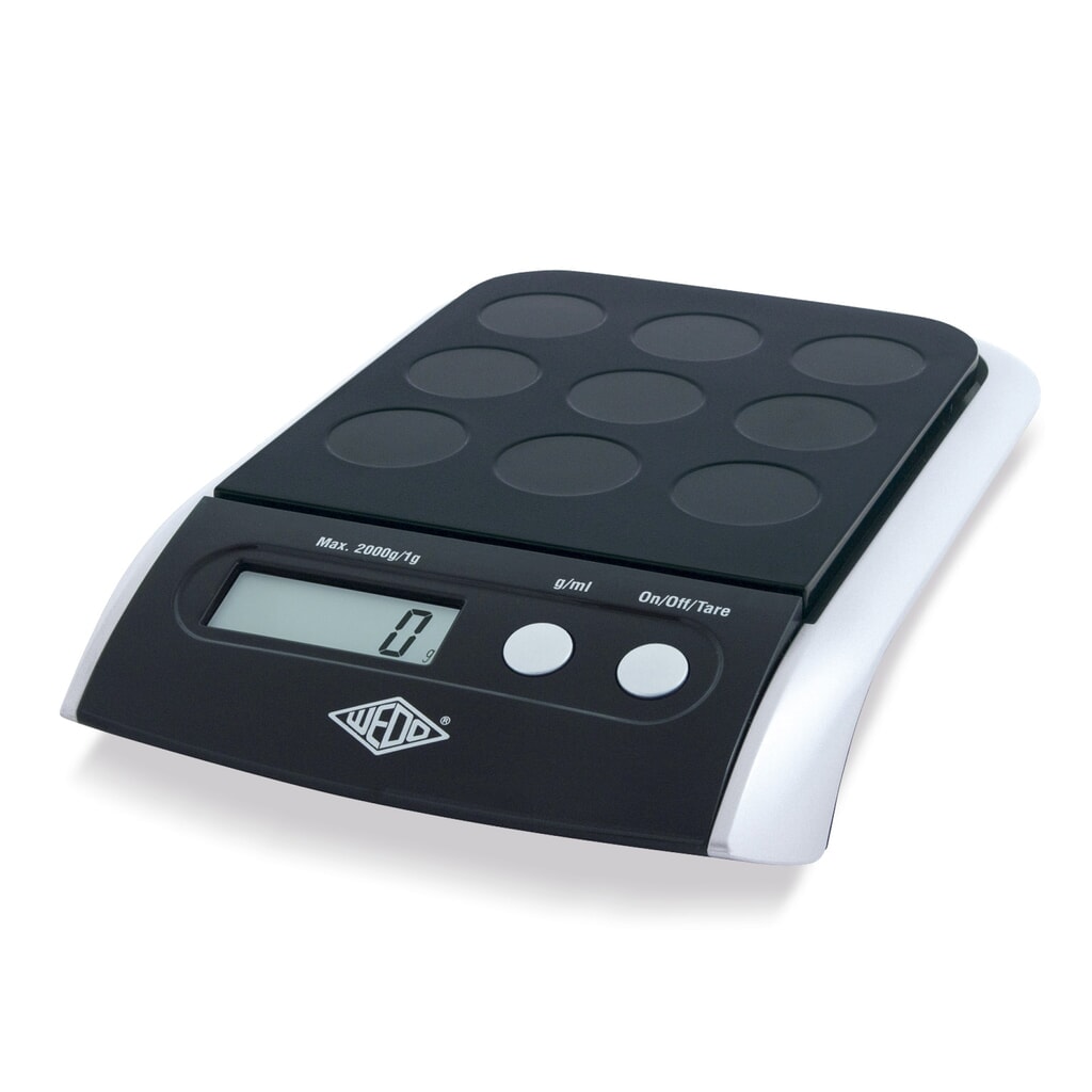 Briefweegschaal WEDO®, bxd 150 x 130 mm, weegbereik max. 5 kg Product afbeelding: Briefweegschaal WEDO®, bxd 150 x 130 mm, weegbereik max. 5 kg