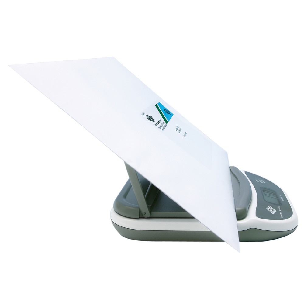 Productafbeelding nr. 2: Brieven- en pakketweger WEDO® 2000, met klapbaar weegplateau, draagvermogen 2 kg, cijferinterval 1 g