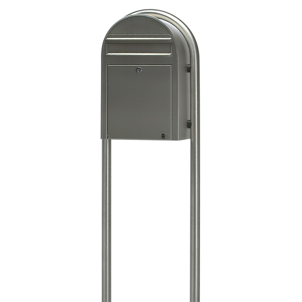 Productafbeelding nr. 2: Brievenbus Bobi met inwerpopening, hxbxl 500 x 320 x 210 mm, roestvrij staal