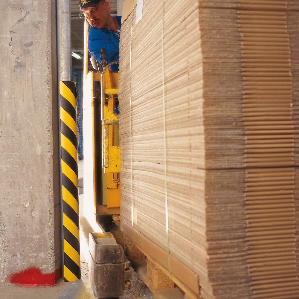 Productafbeelding nr. 2: Stootbescherming voor buizen MORAVIA, halfrond, magnetisch, binnen Ø 60 mm, lengte 1 m