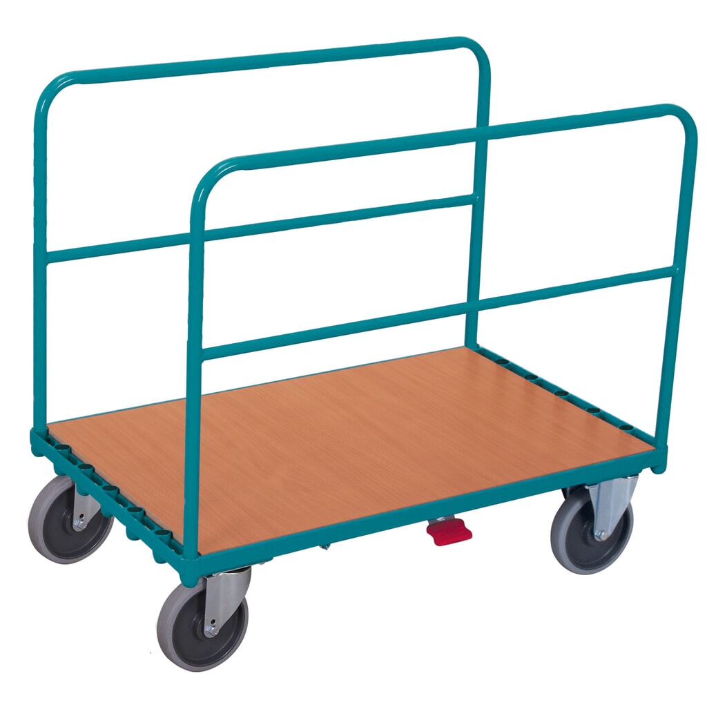 Buisbeugelwagen Ameise®, met 2 beugels, capaciteit 500 kg, laadvlak bxd 1.273 x 740 mm Product afbeelding: Buisbeugelwagen Ameise®, met 2 beugels, capaciteit 500 kg, laadvlak bxd 1.273 x 740 mm