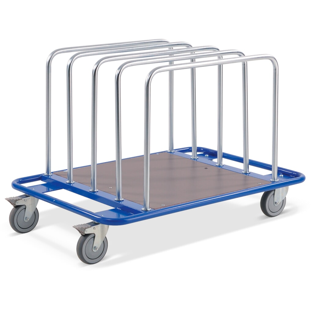 Product afbeelding: Buisbeugelwagen BASIC, met 5 beugels, laadvlak bxd 1.000 x 700 mm