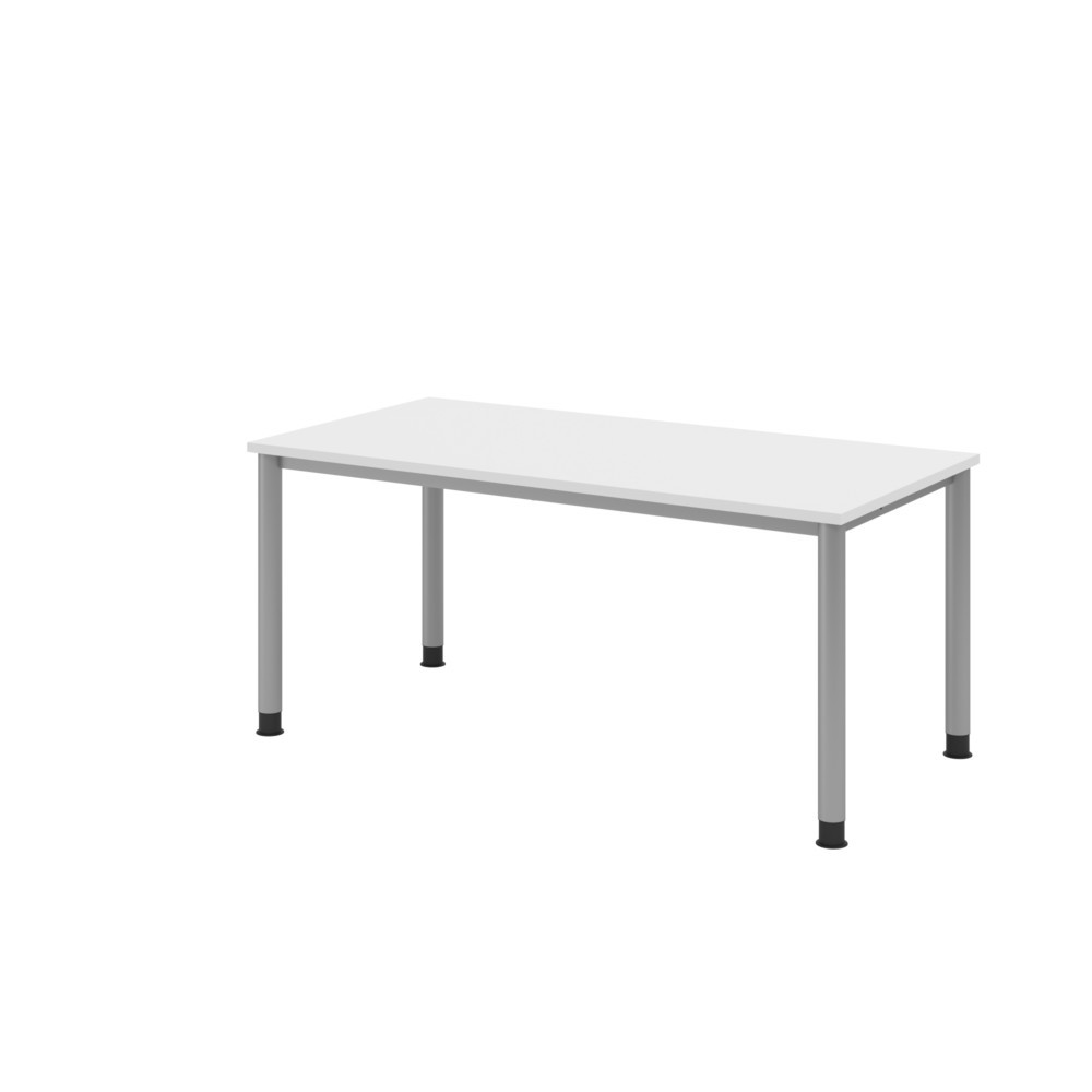Productafbeelding nr. 1: Bureautafel Akzent, onderstel met 4 poten, bxd 1.600 x 800 mm, wit