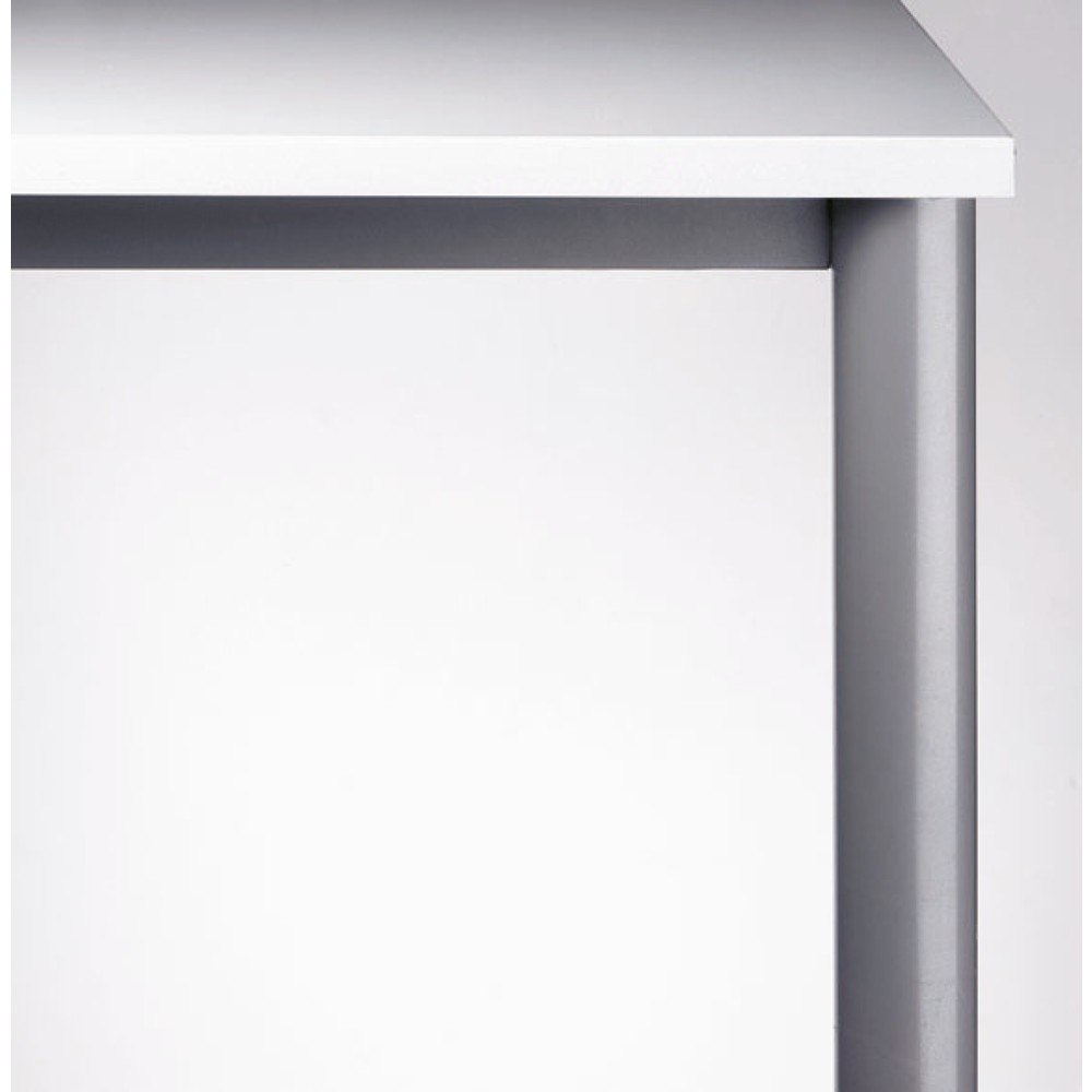 Productafbeelding nr. 2: Bureautafel Akzent, onderstel met 4 poten, bxd 1.600 x 800 mm, wit