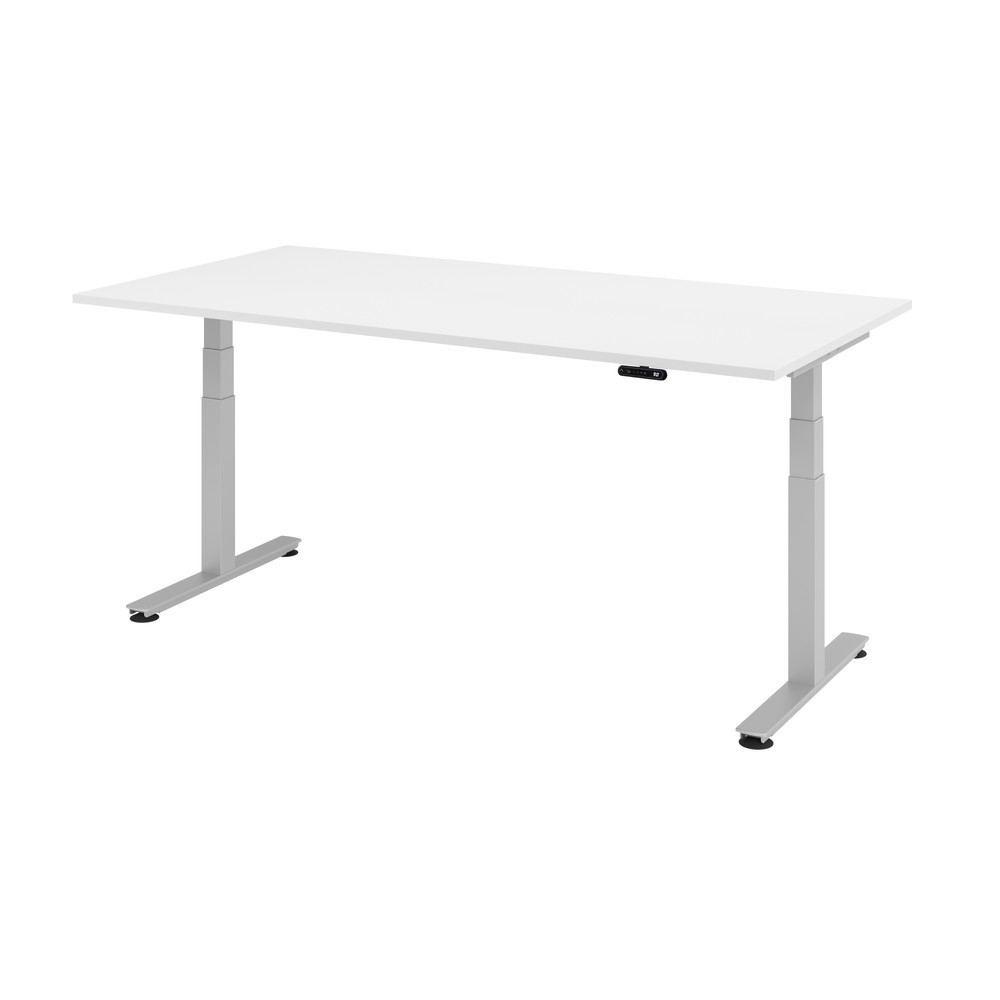 Product afbeelding: Zit- / stabureau Hammerbacher el. 200X100 cm wit