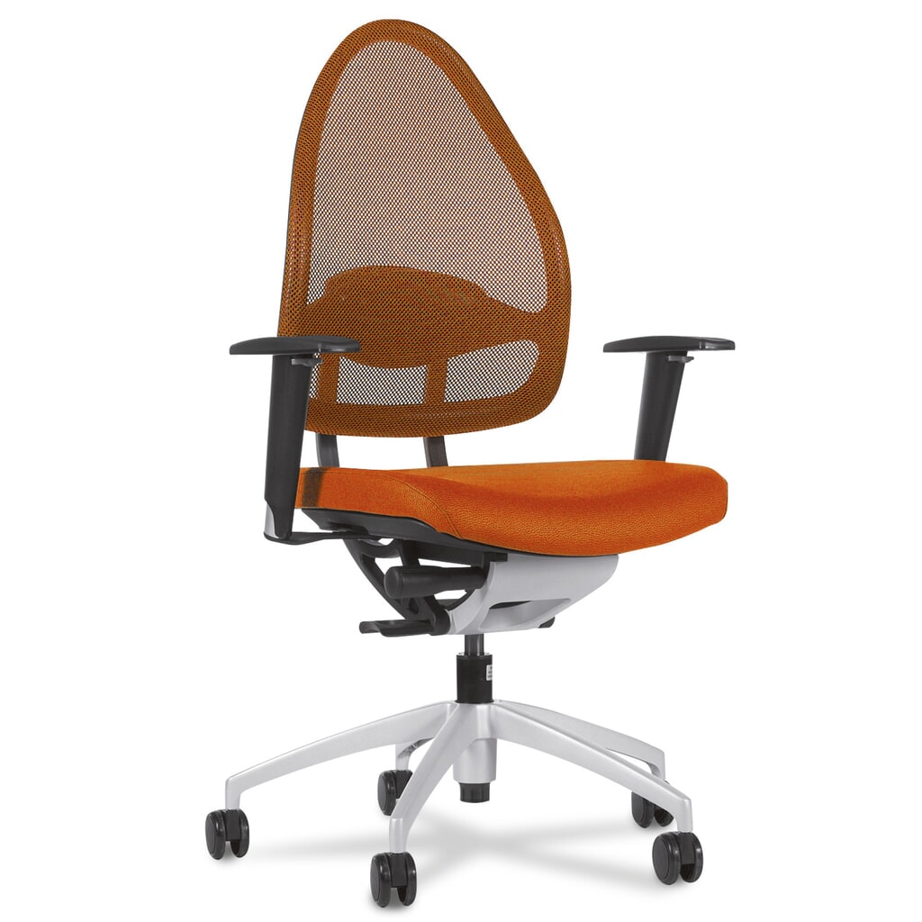 Draaibare bureaustoel, ergonomisch, zwart Product afbeelding: Draaibare bureaustoel, ergonomisch, zwart