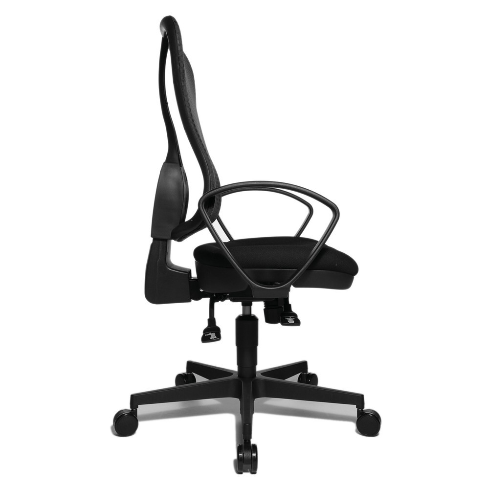 Productafbeelding nr. 4: Bureaustoel Head Point SY, zwart/zwart, design-voet