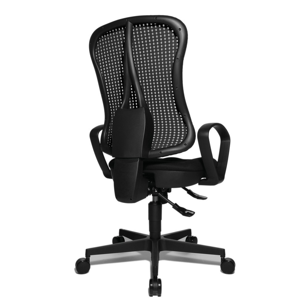 Productafbeelding nr. 5: Bureaustoel Head Point SY, zwart/zwart, design-voet