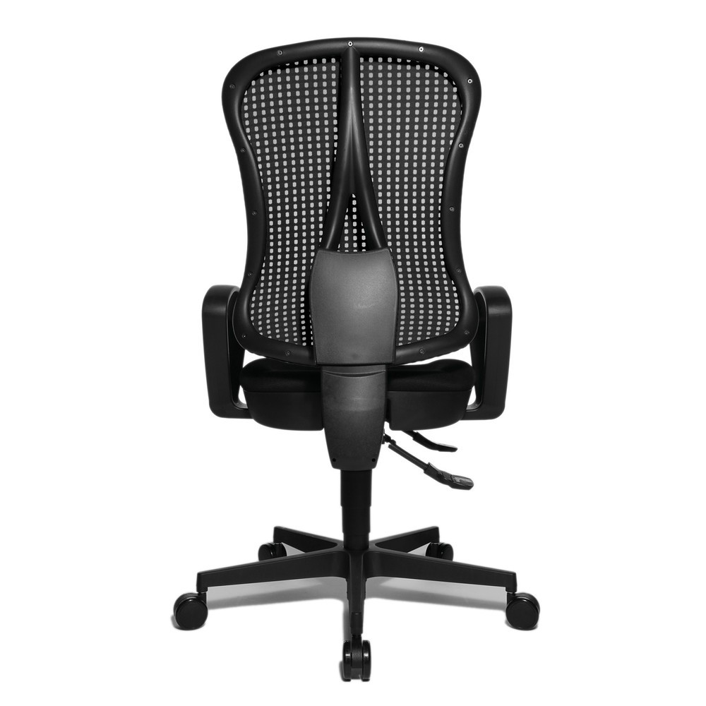 Productafbeelding nr. 6: Bureaustoel Head Point SY, zwart/zwart, design-voet