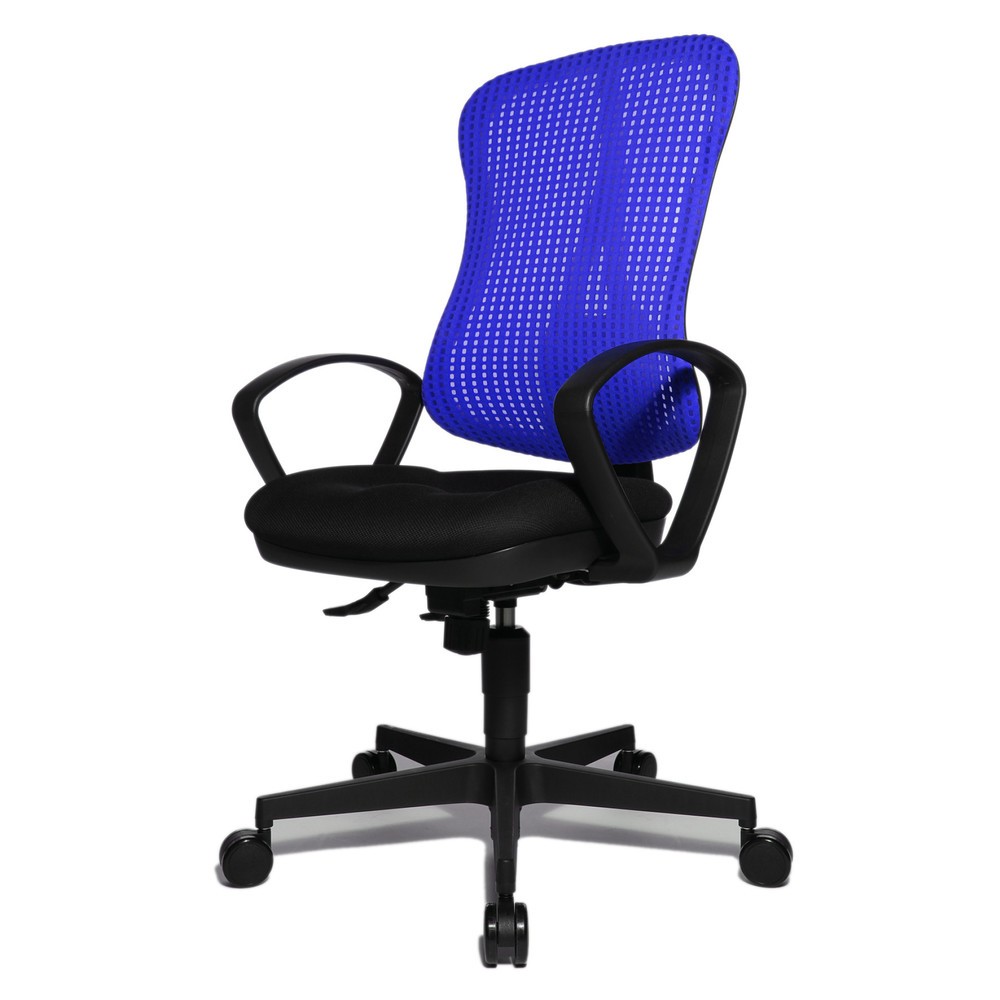 Productafbeelding nr. 3: Bureaustoel Head Point SY, d.-bl/zwart, design-voetkruis