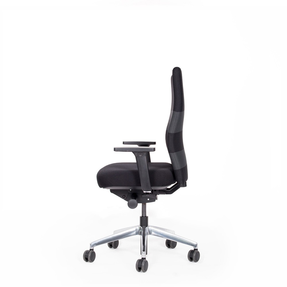 Productafbeelding nr. 2: Bureaustoel lento sella AG10, zwart, 100% polyester