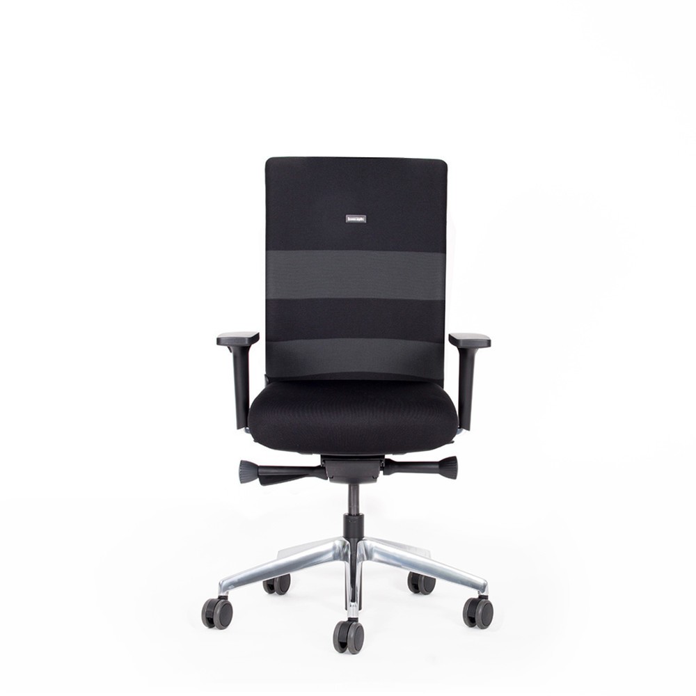 Product afbeelding: Bureaustoel lento sella AG10, zwart, 100% polyester