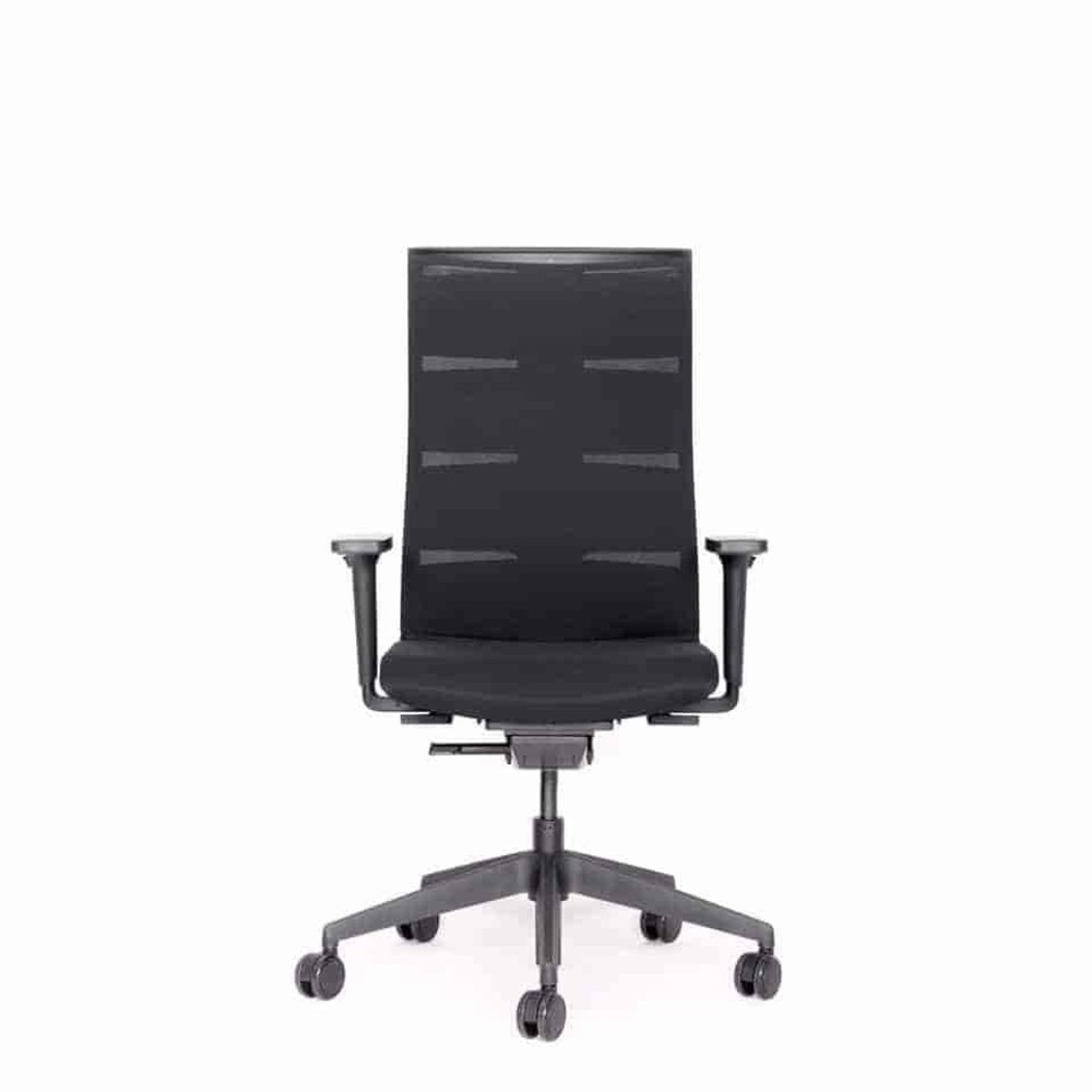 Product afbeelding: Bureaustoel lento agilis matrix MT12, 100% polyester, zwart
