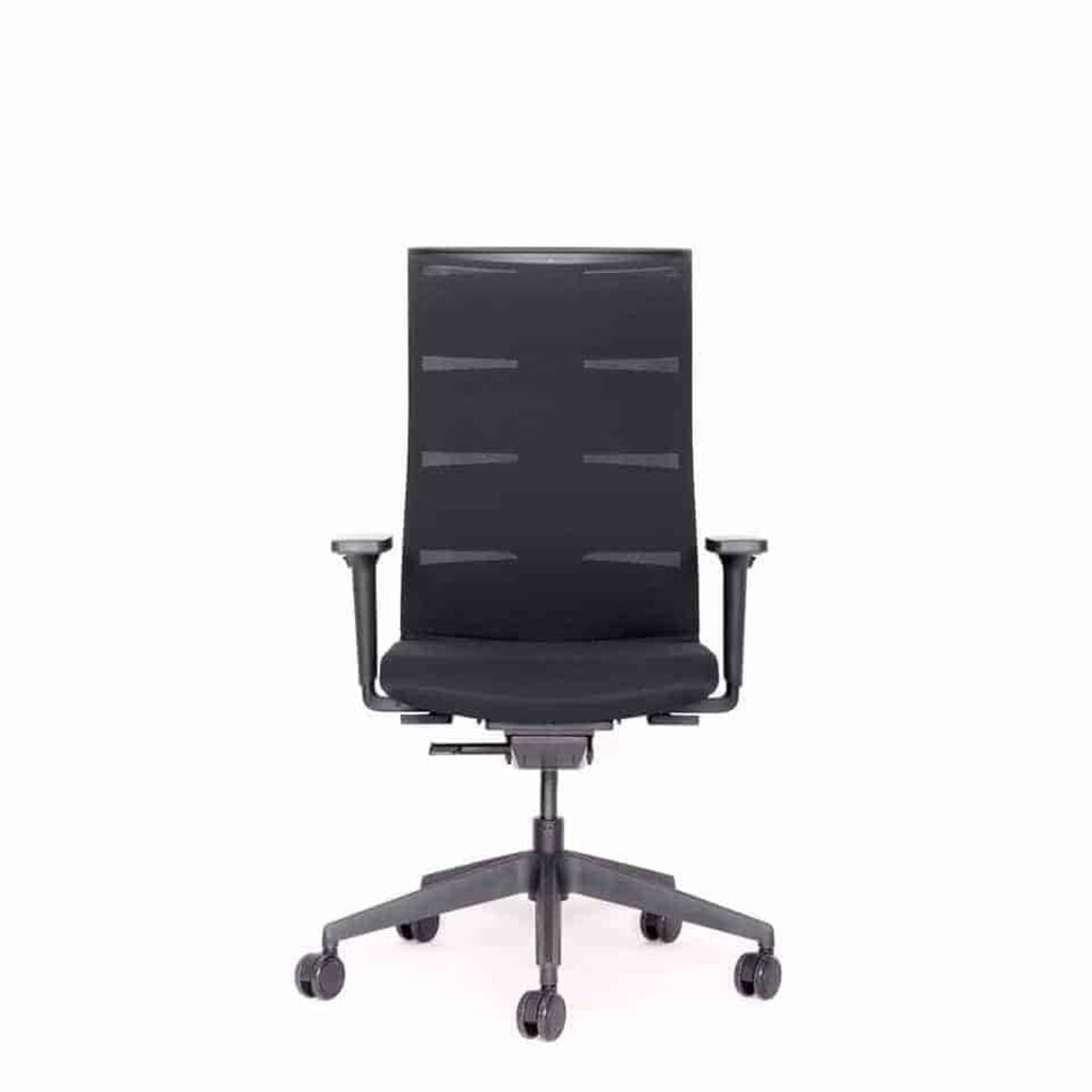 Product afbeelding: Bureaustoel lento agilis matrix MT12, 100% polyester, zwart