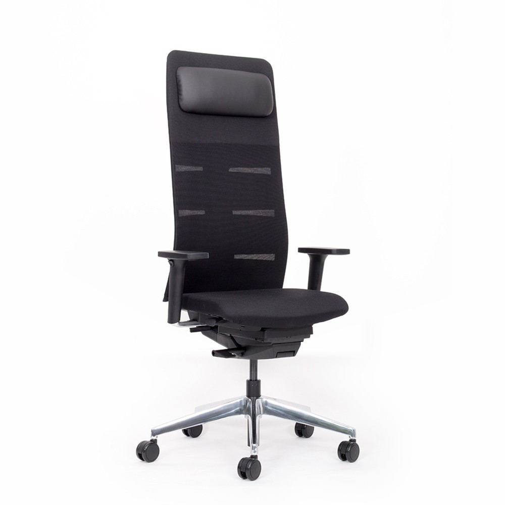 Productafbeelding nr. 2: Bureaustoel lento agilis matrix MT14, 100% polyester, zwart